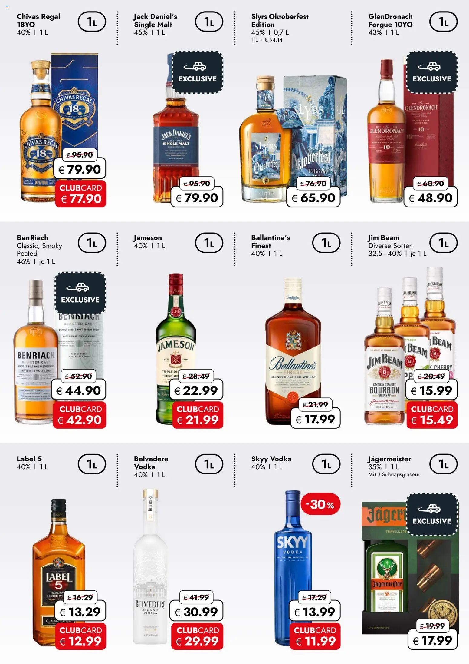Travel FREE Flugblatt gültig ab 18.09.2026 | Seite: 2 | Produkte: Whiskey, Regal, Bourbon