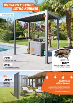 OBI katalog akcije – veljaven od 01.04.2026 | Stran: 8 | Izdelki: Plinski žar, Zar, Kos, Omarica