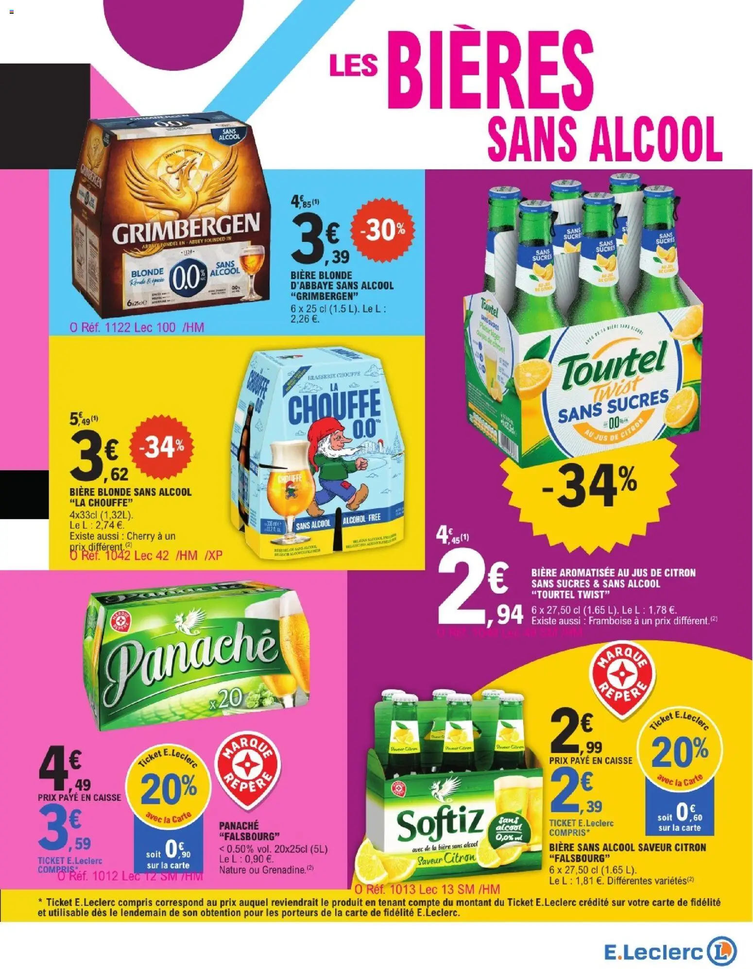{H1} | Page: 15 | Produits: Alcool, Framboise, Panaché, Jus de citron