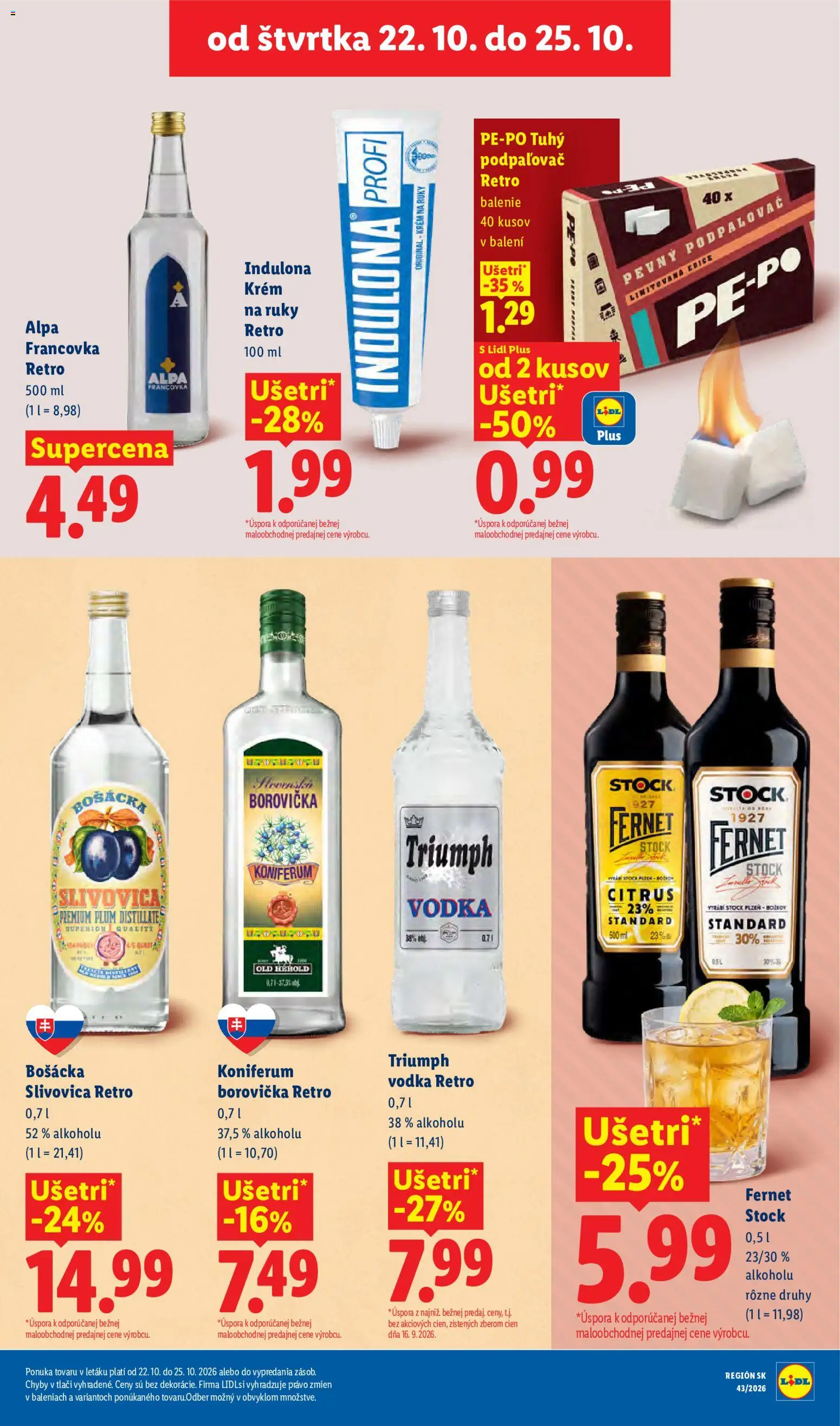 Nové Lidl akcie – leták je platný od 19.10.2026 | Strana: 82