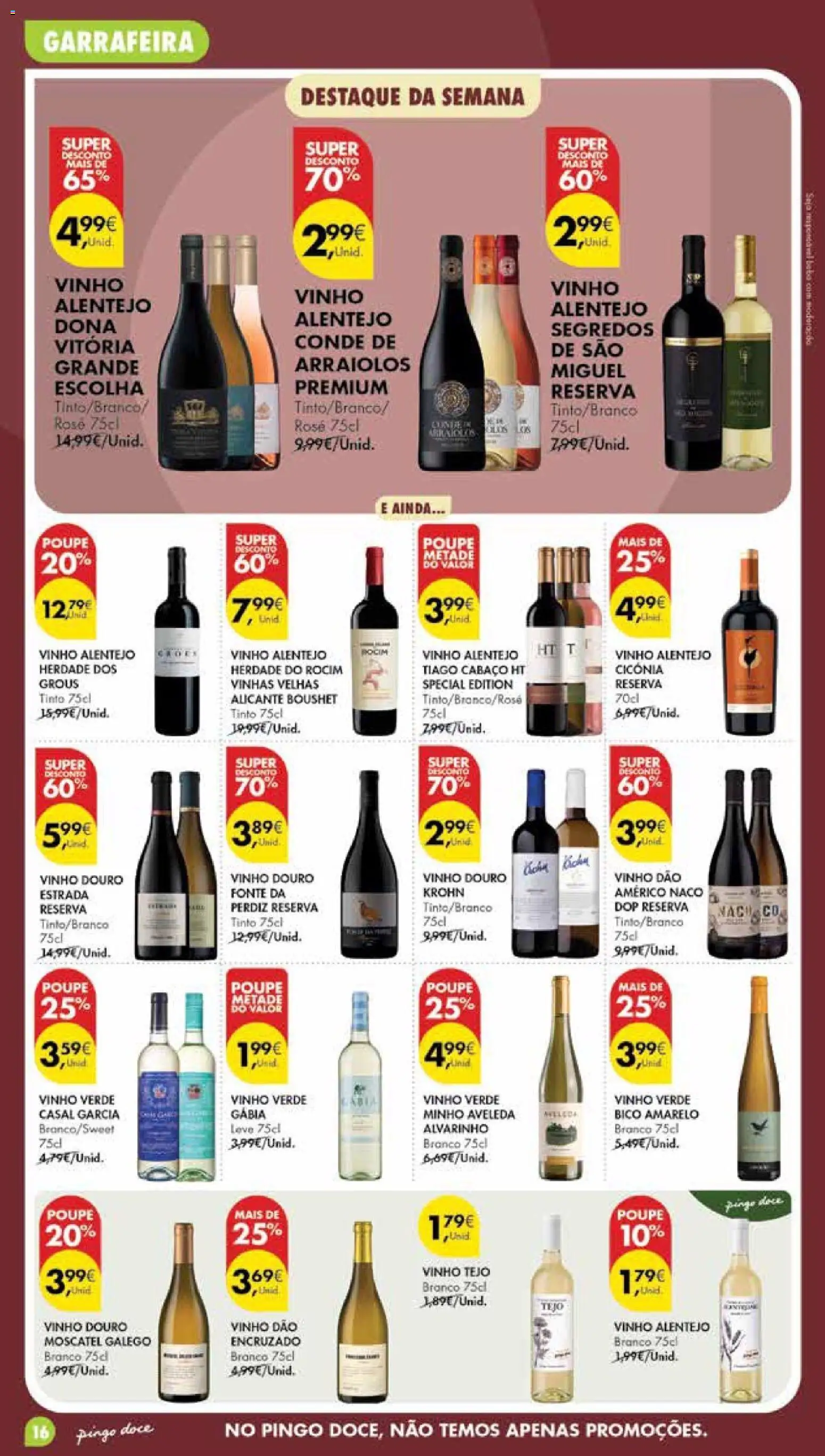 Pingo Doce Poupe Esta Semana Madeira │ válido de 18/08/2026 | Página: 16 | Produtos: Vinho
