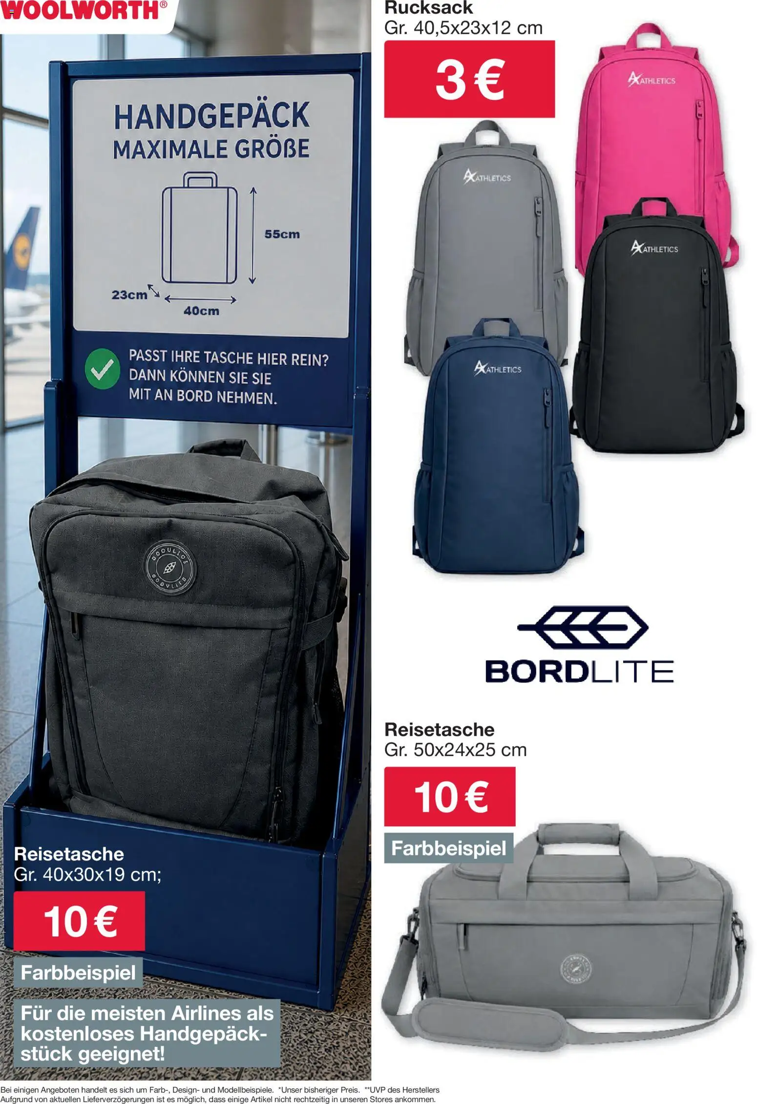 Woolworth Prospekt – gültig ab 29.05.2026 | Seite: 24 | Produkte: Tasche, Rucksack, Reisetasche