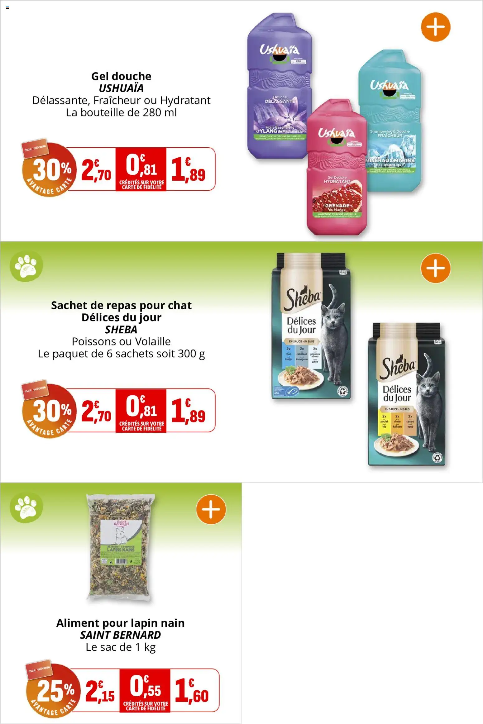 {H1} | Page: 37 | Produits: Sac, Lapin, Gel douche, Thon