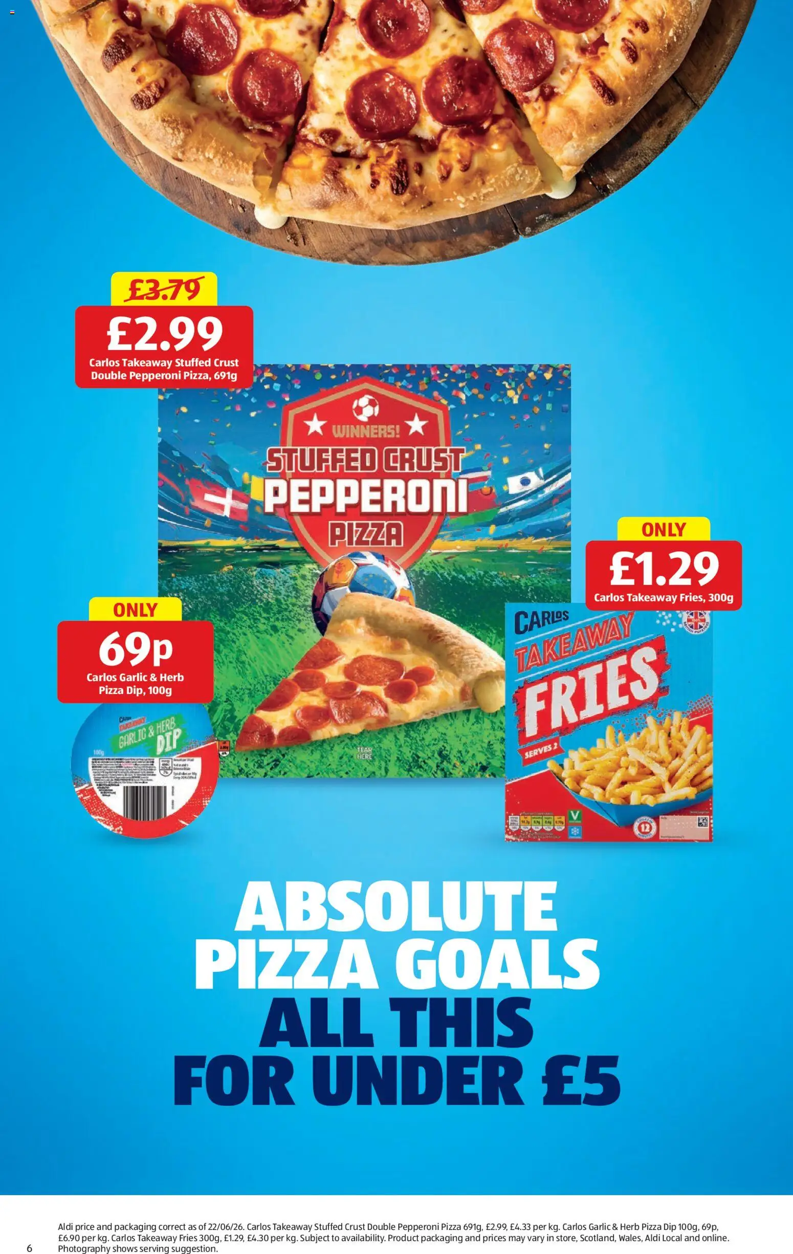 {H1} | Page: 6 | Products: Herb, Garlic, Pizza