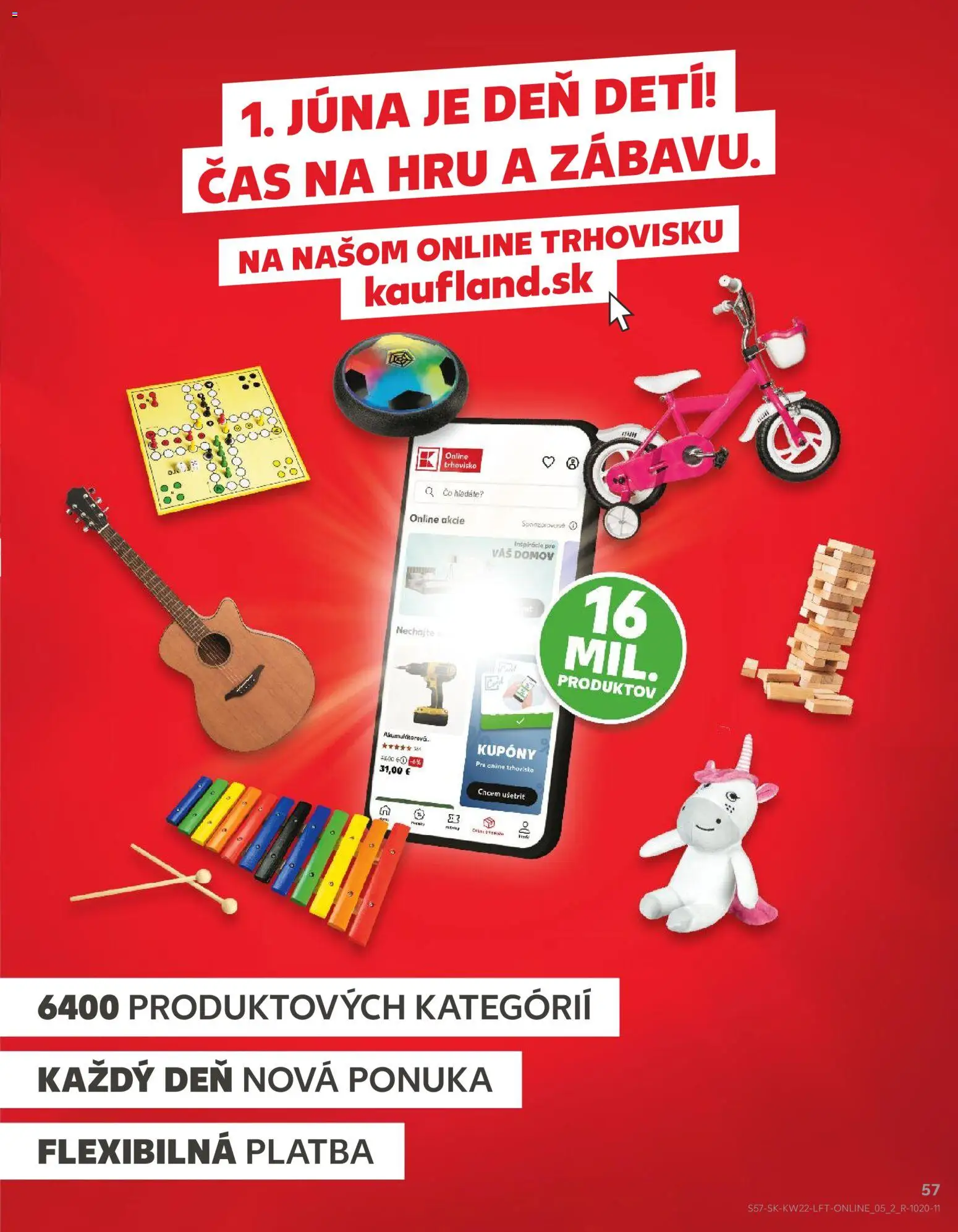 Nové Kaufland akcie – leták je platný od 28.05.2026 | Strana: 57