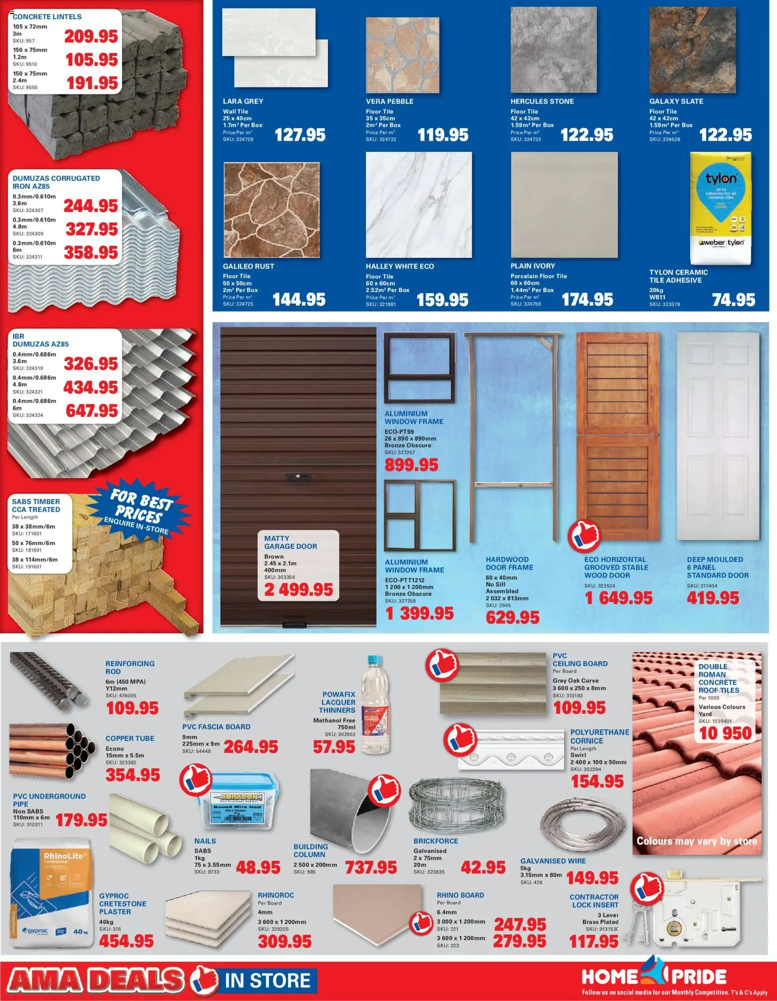 New Cashbuild catalogue – valid from 21/09/2026 | Page: 2 | Products: Iron, Box, Pipe, Copper tube