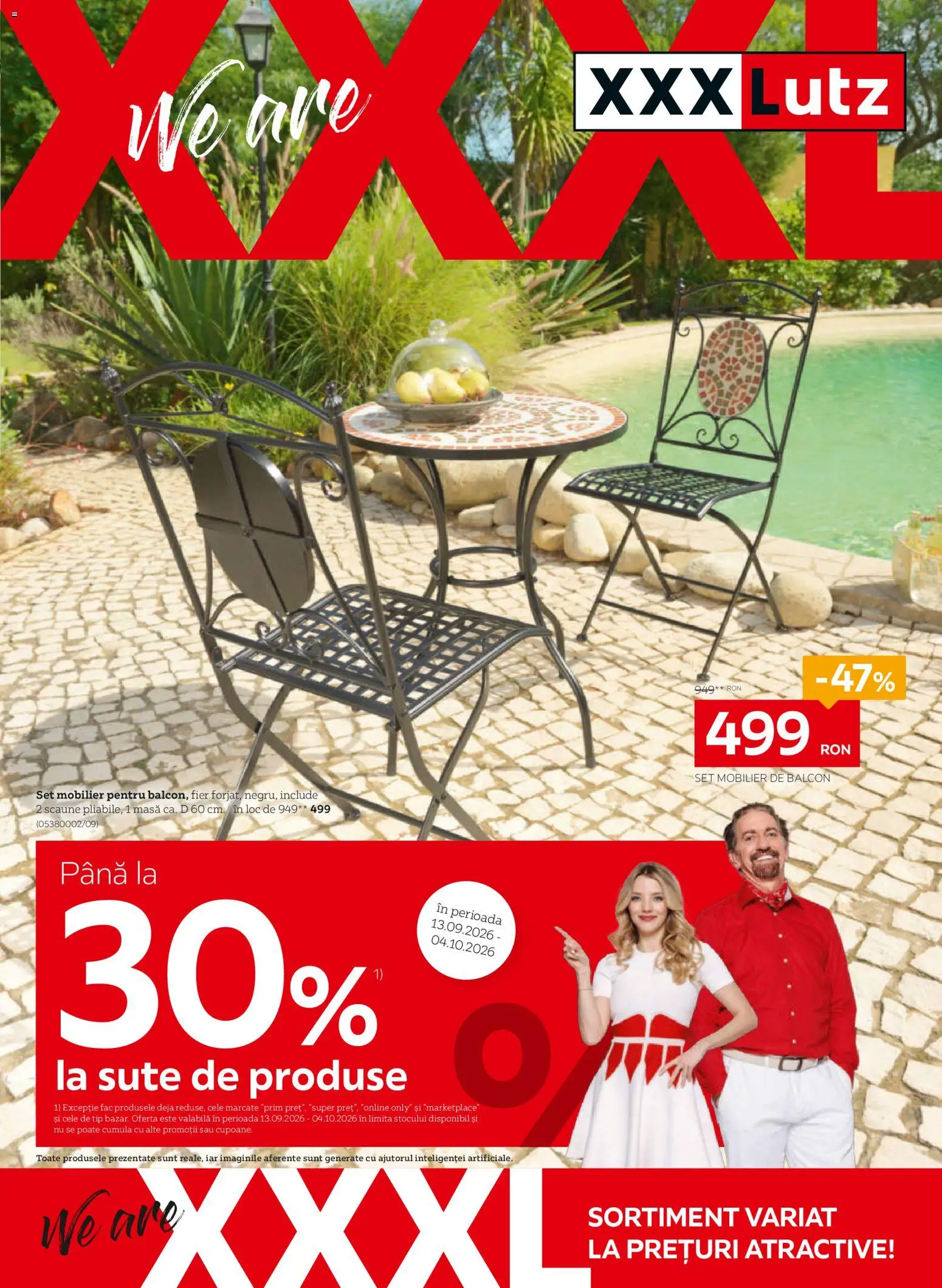 Noul catalog XXXLutz – valabil de la 07.09.2026 | Pagină: 1 | Produse: Fier, Masă, Tip, Scaune