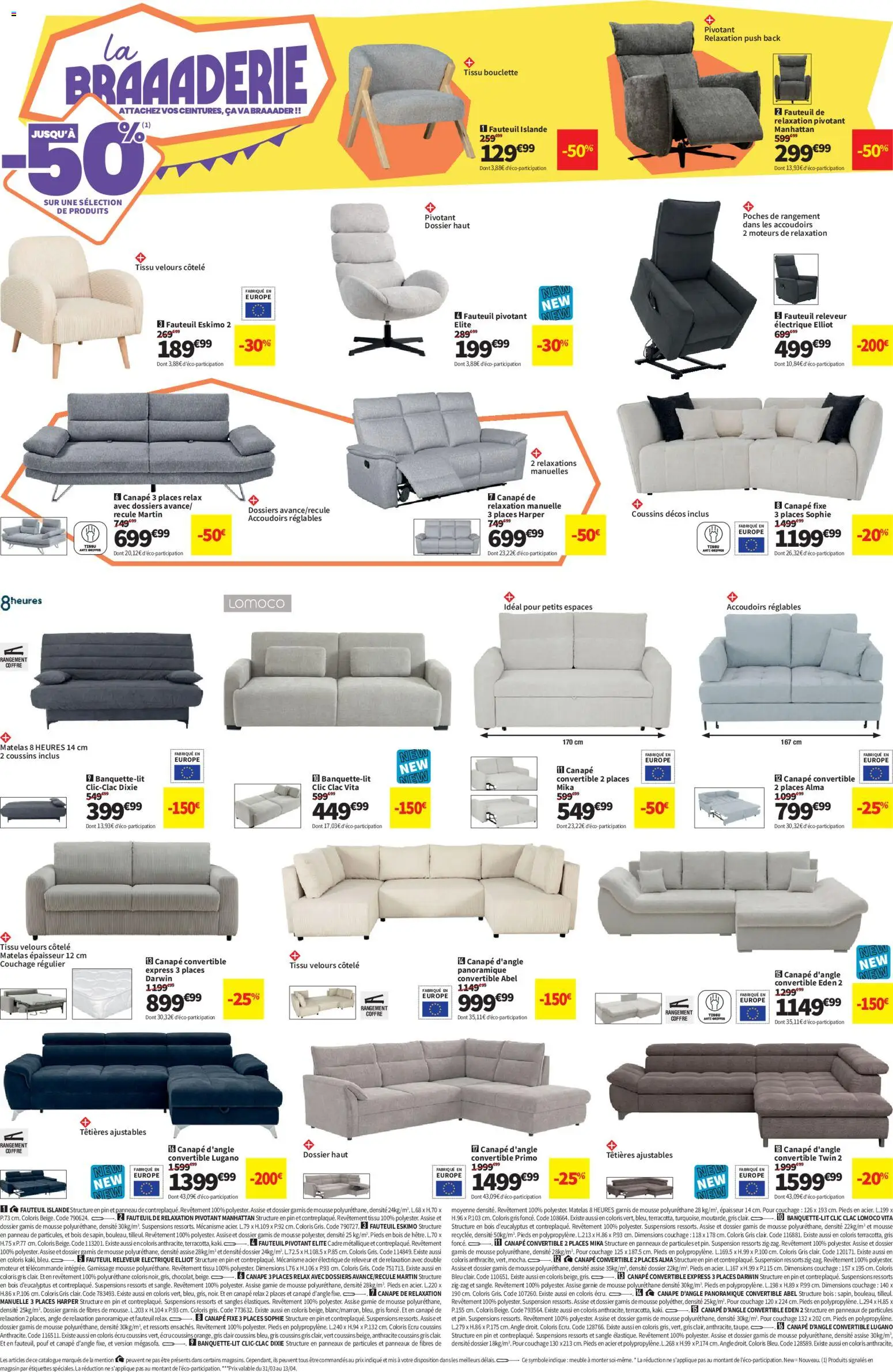 {H1} | Page: 2 | Produits: Suspension, Canapé, Fauteuil, Cadre
