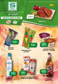 Sintra leták platný od 20.08.2026