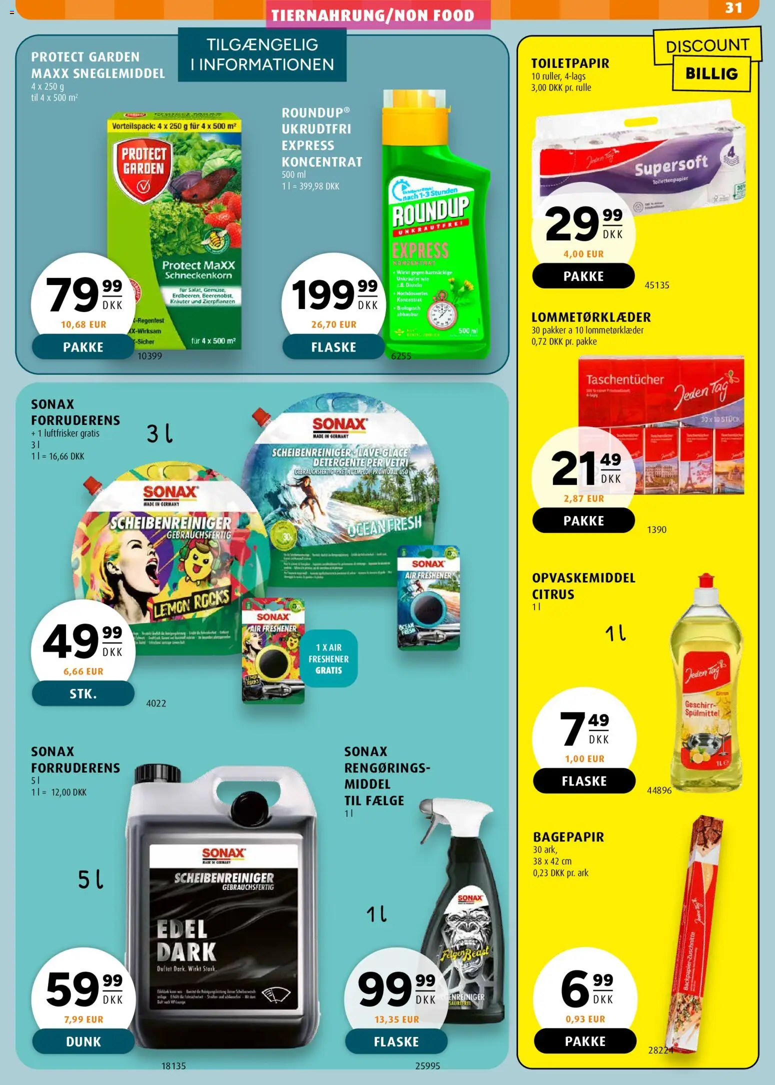 Scandinavian Park tilbudsavis – gyldig fra 21.05.2026 | Side: 37 | Produkter: Opvaskemiddel