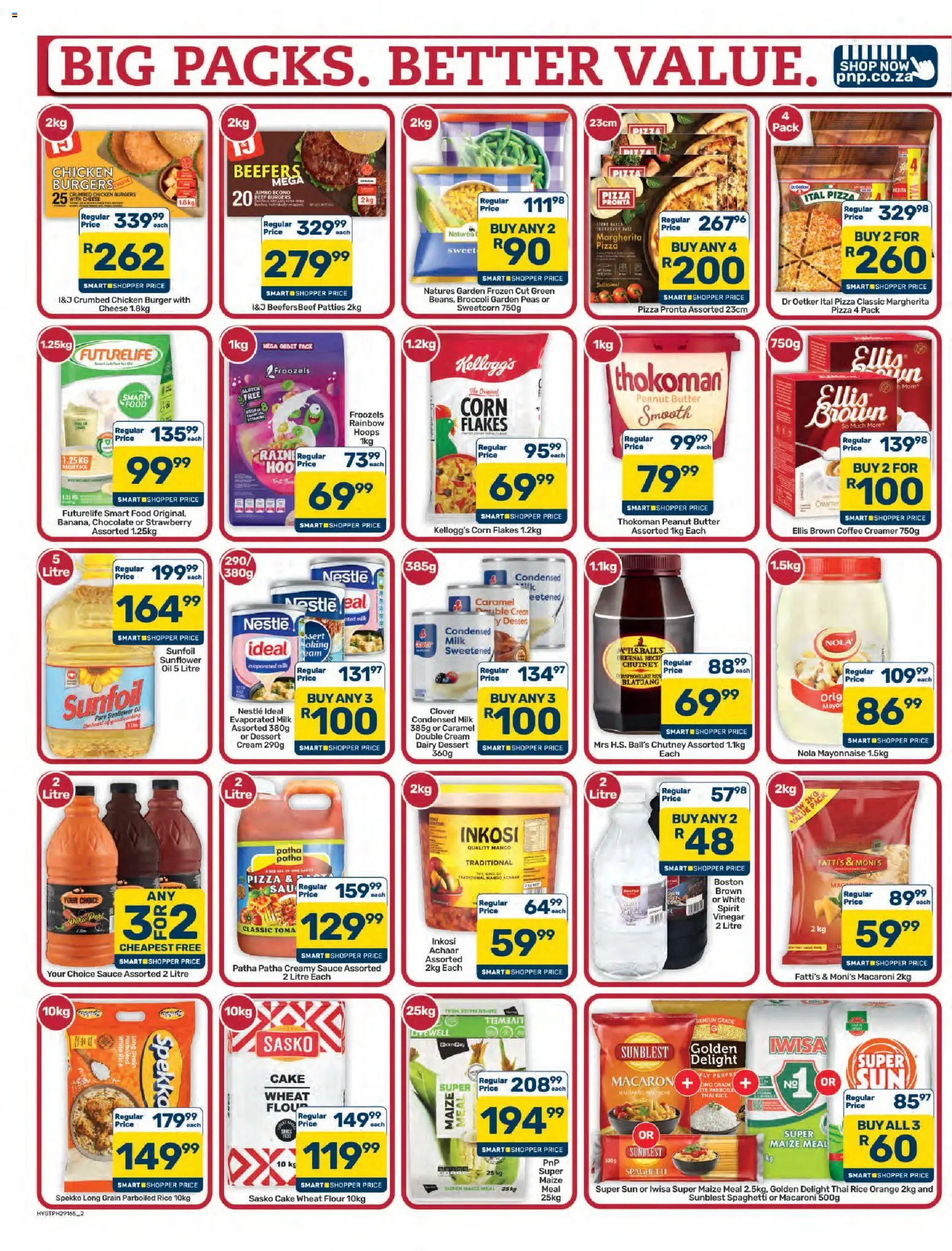 New Pick n Pay catalogue – valid from 23/10/2026 | Page: 2 | Products: Broccoli, Oil, Flakes, Sauce
