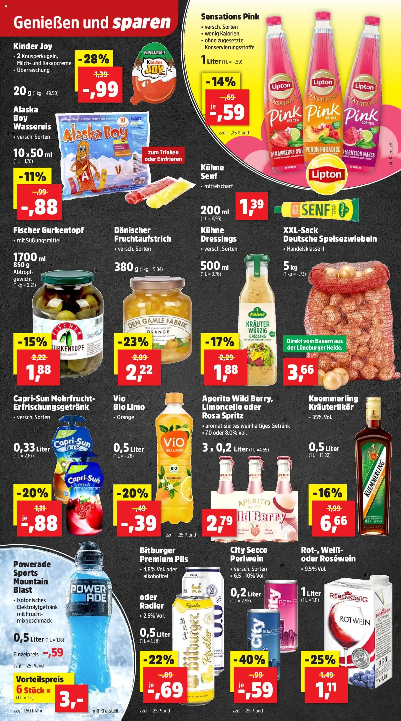 Thomas Philipps Prospekt – gültig ab 27.07.2026 | Seite: 13 | Produkte: Pils, Kinder joy, Kuemmerling, Powerade