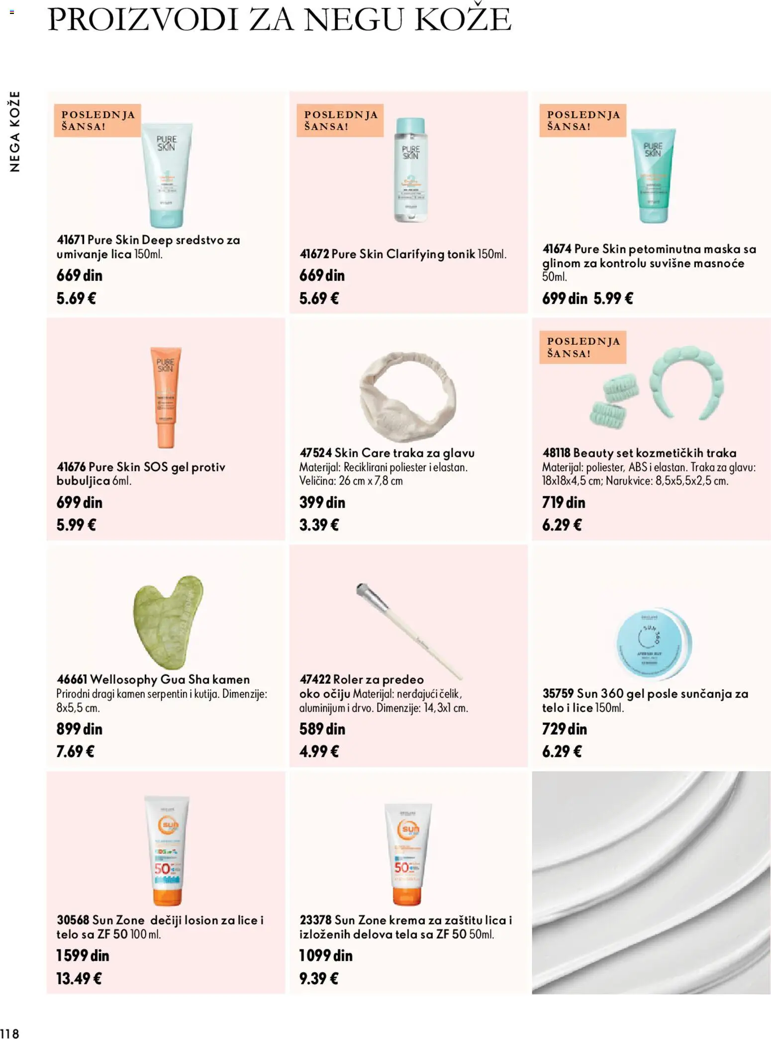 Oriflame katalog - važi od 18.11.2026 | Strana: 118 | Proizvode: Sos, Krema, Maska, Tonik