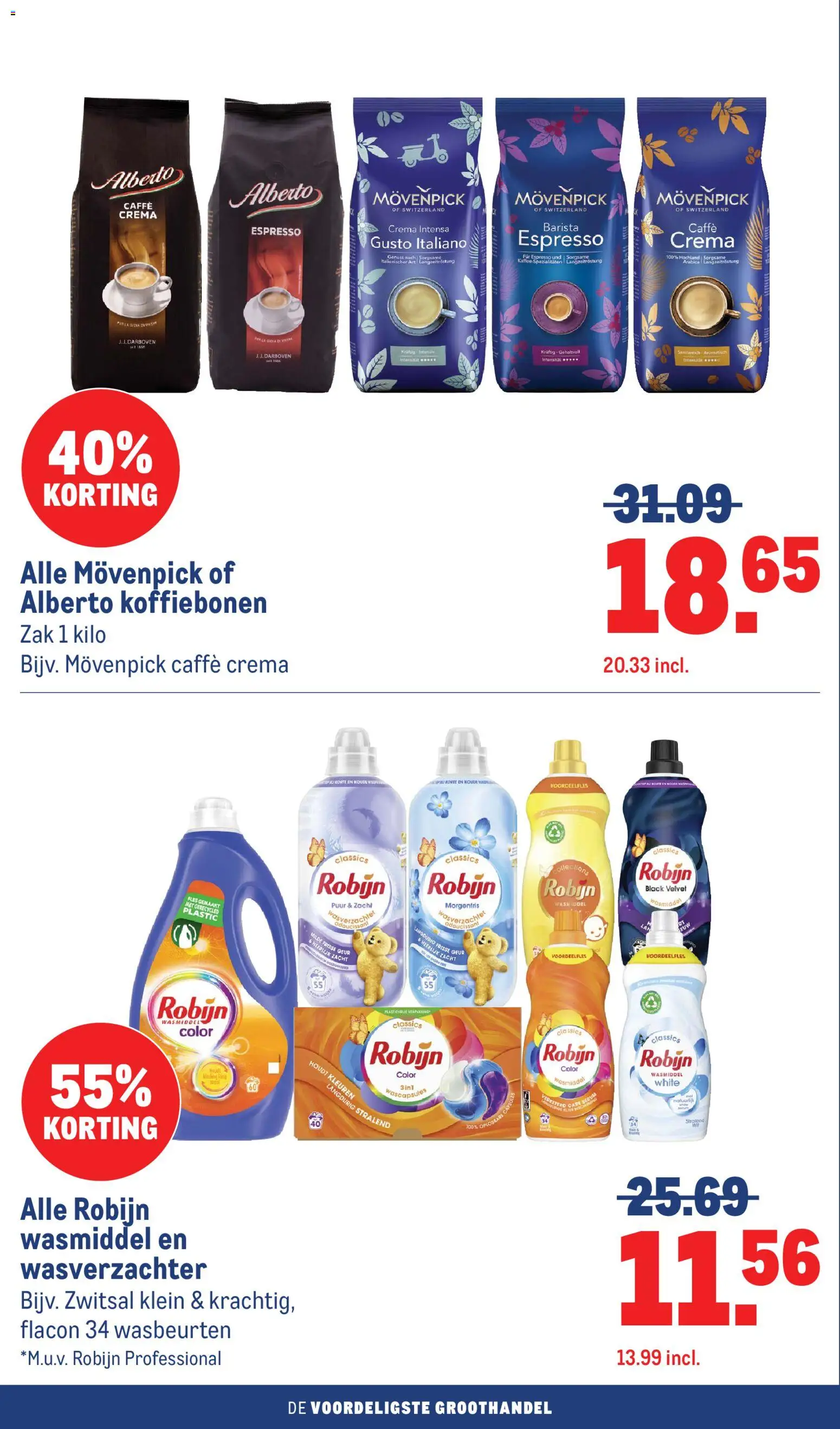 {H1} | Pagina: 2 | Producten: Robijn, Koffiebonen, Fles, Geur