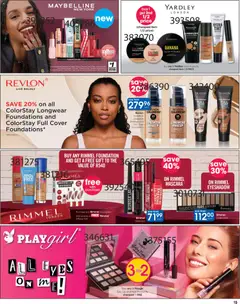 Clicks specials catalogue – valid from 23.04.2026 | Page: 15 | Products: Hat, Foundation, Concealer, Mascara