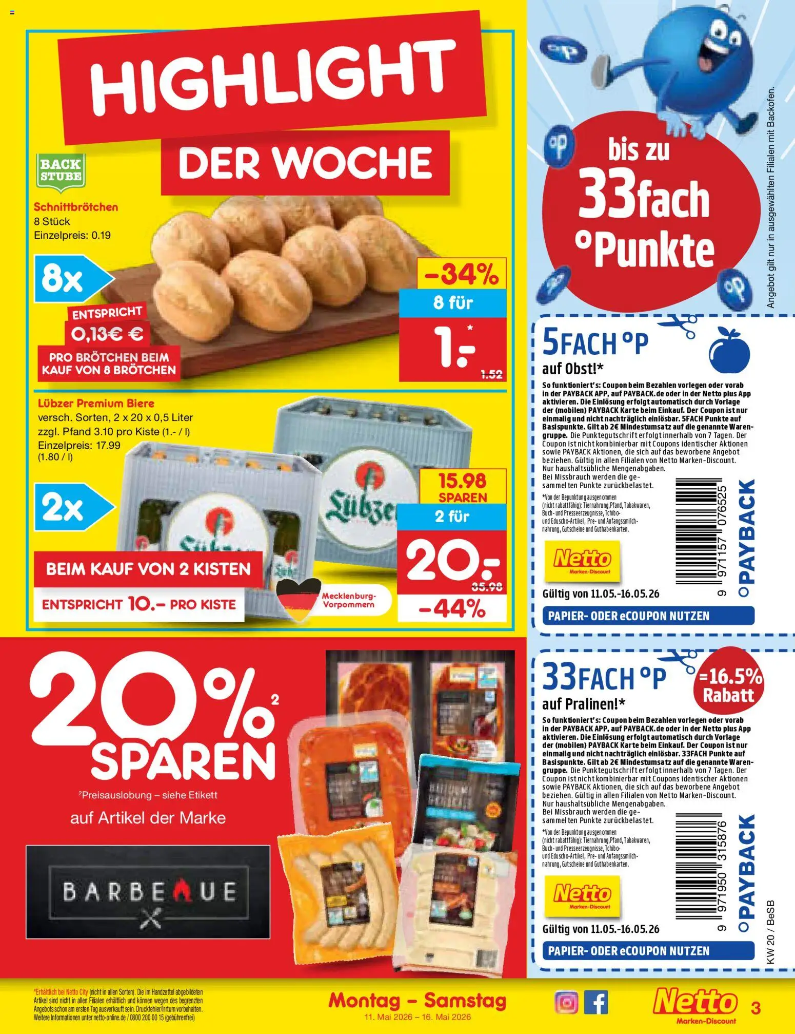 Netto Marken-Discount Prospekt 	 – gültig ab 11.05.2026 | Seite: 3