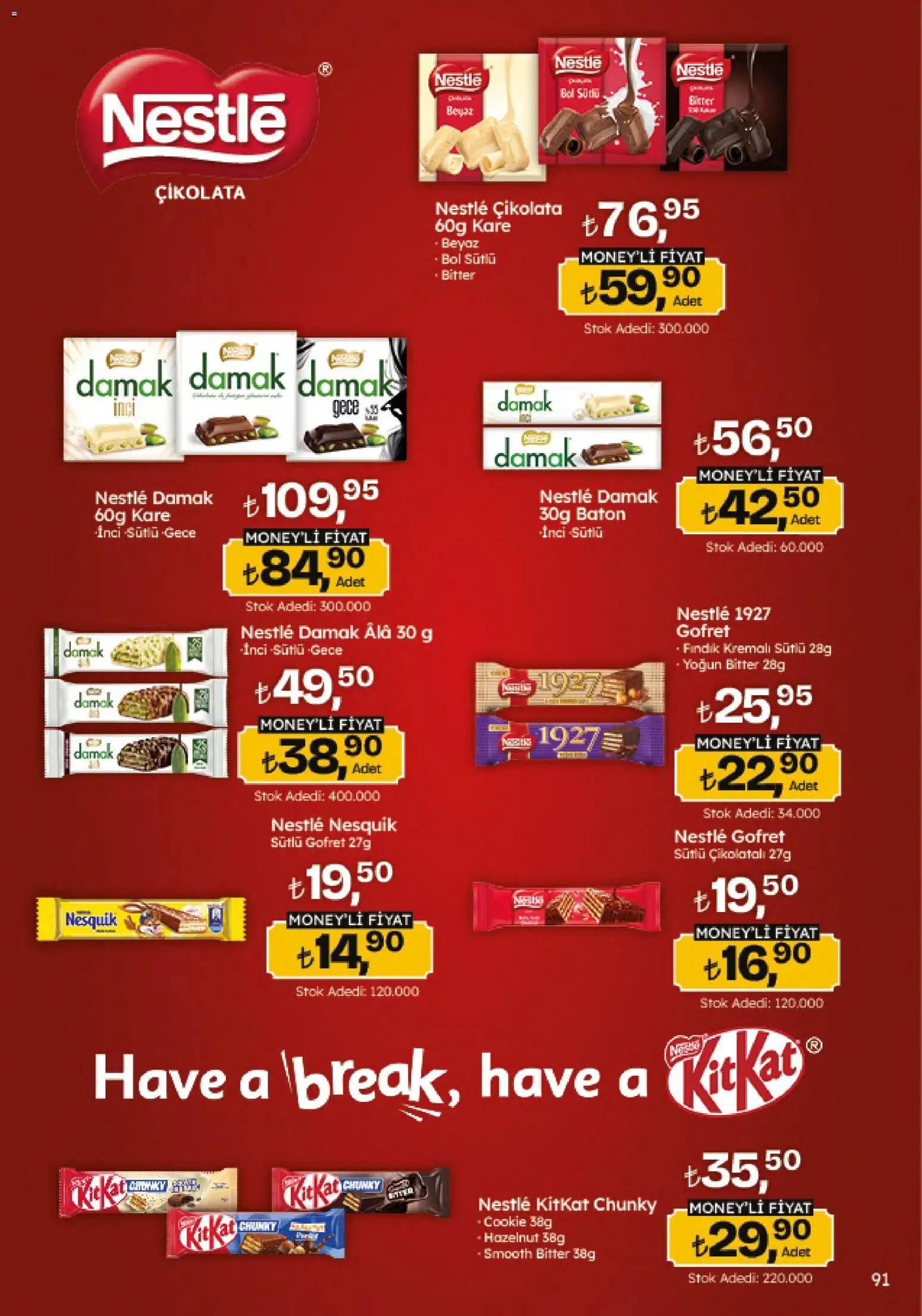 Migros Katalog - Migroskop - 04.06.2026 tarihinden itibaren geçerlidir | Sayfa: 91 | Ürünler: Gofret, Çikolata, Fındık