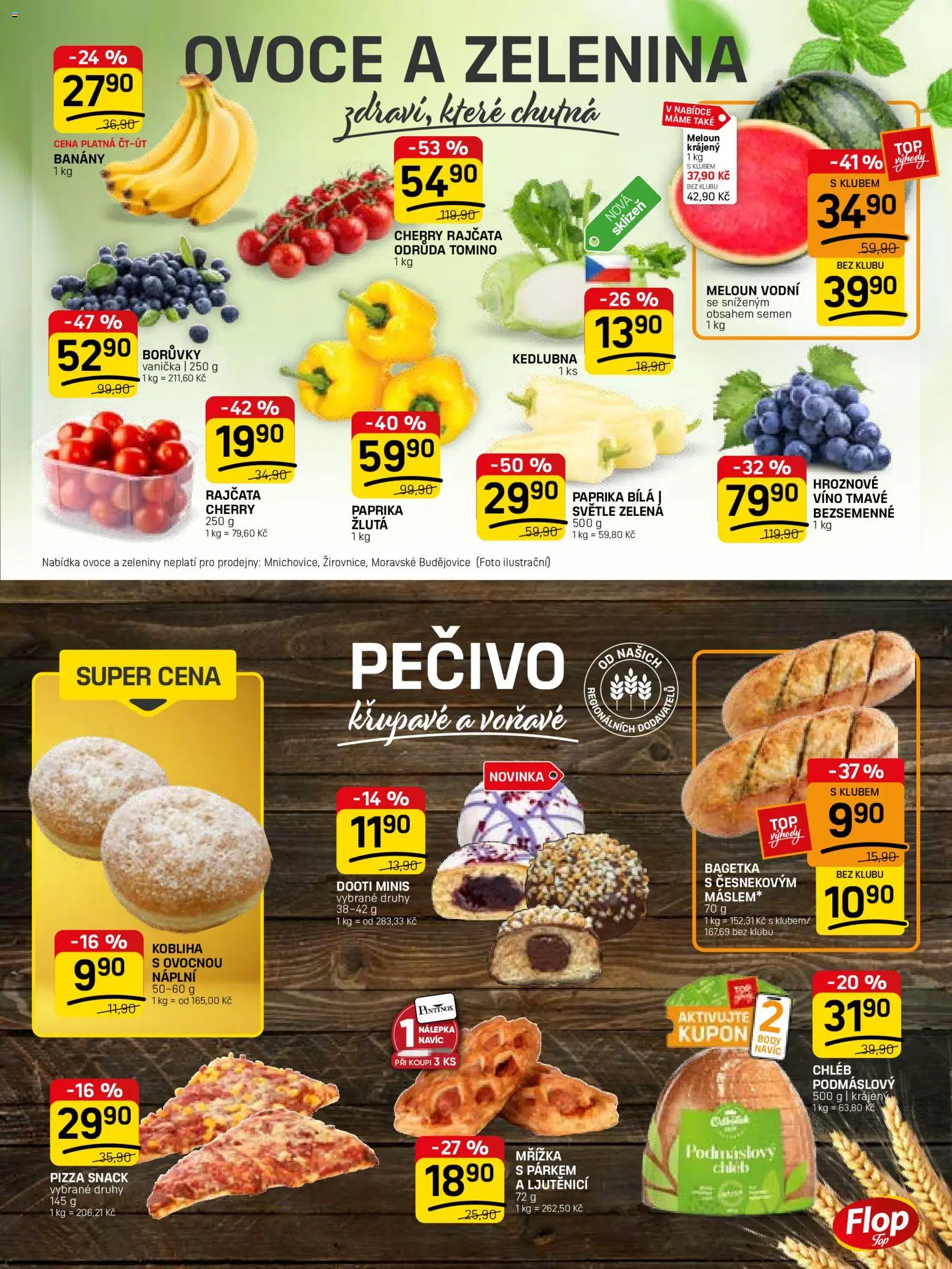 Flop leták - FlopTop od 20.05.2026 | Strana: 3 | Produkty: Ovoce a zelenina, Meloun, Ovoce, Paprika