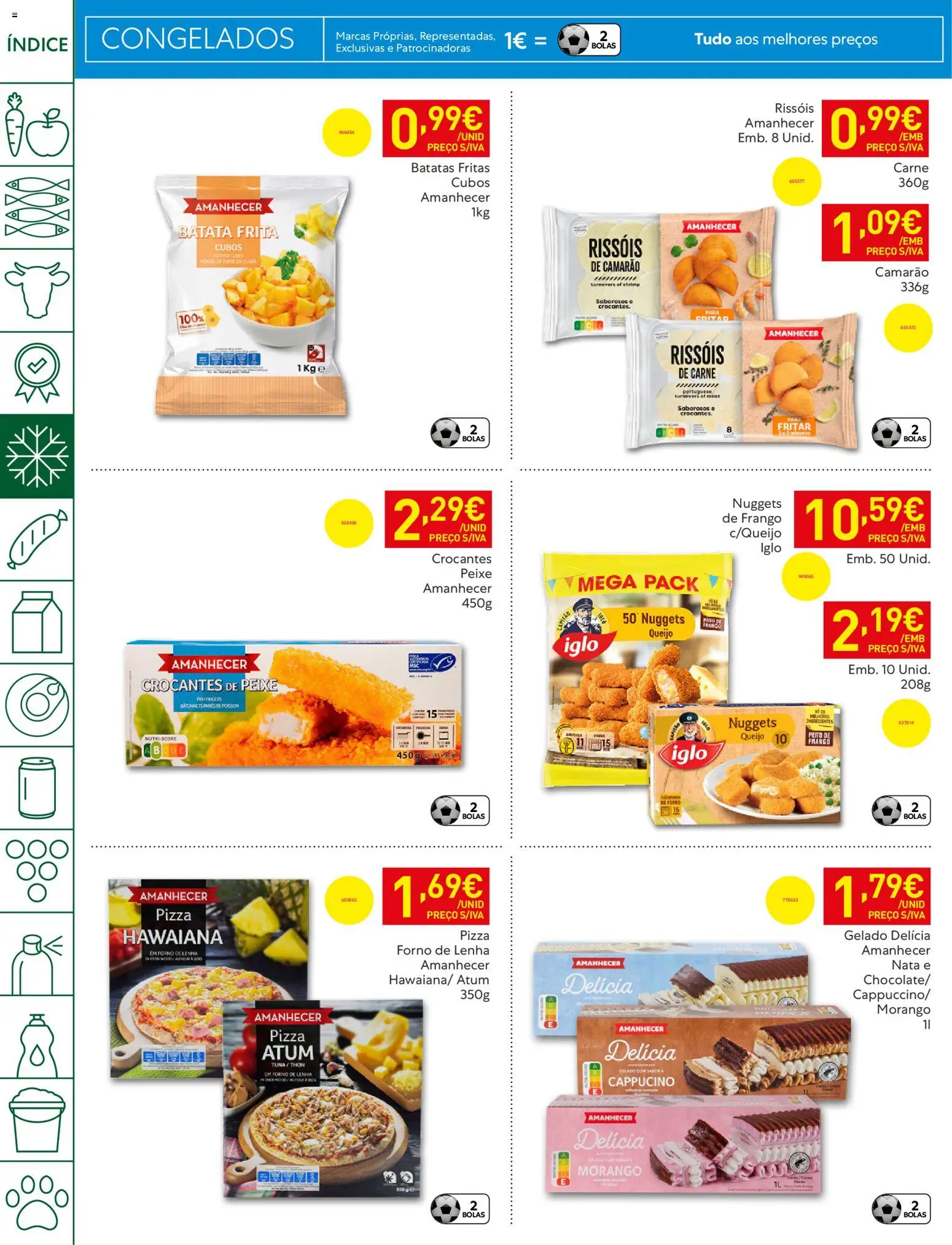 Recheio folheto │ válido de 05.05.2026 | Página: 12 | Produtos: Atum, Camarão, Queijo, Batatas fritas