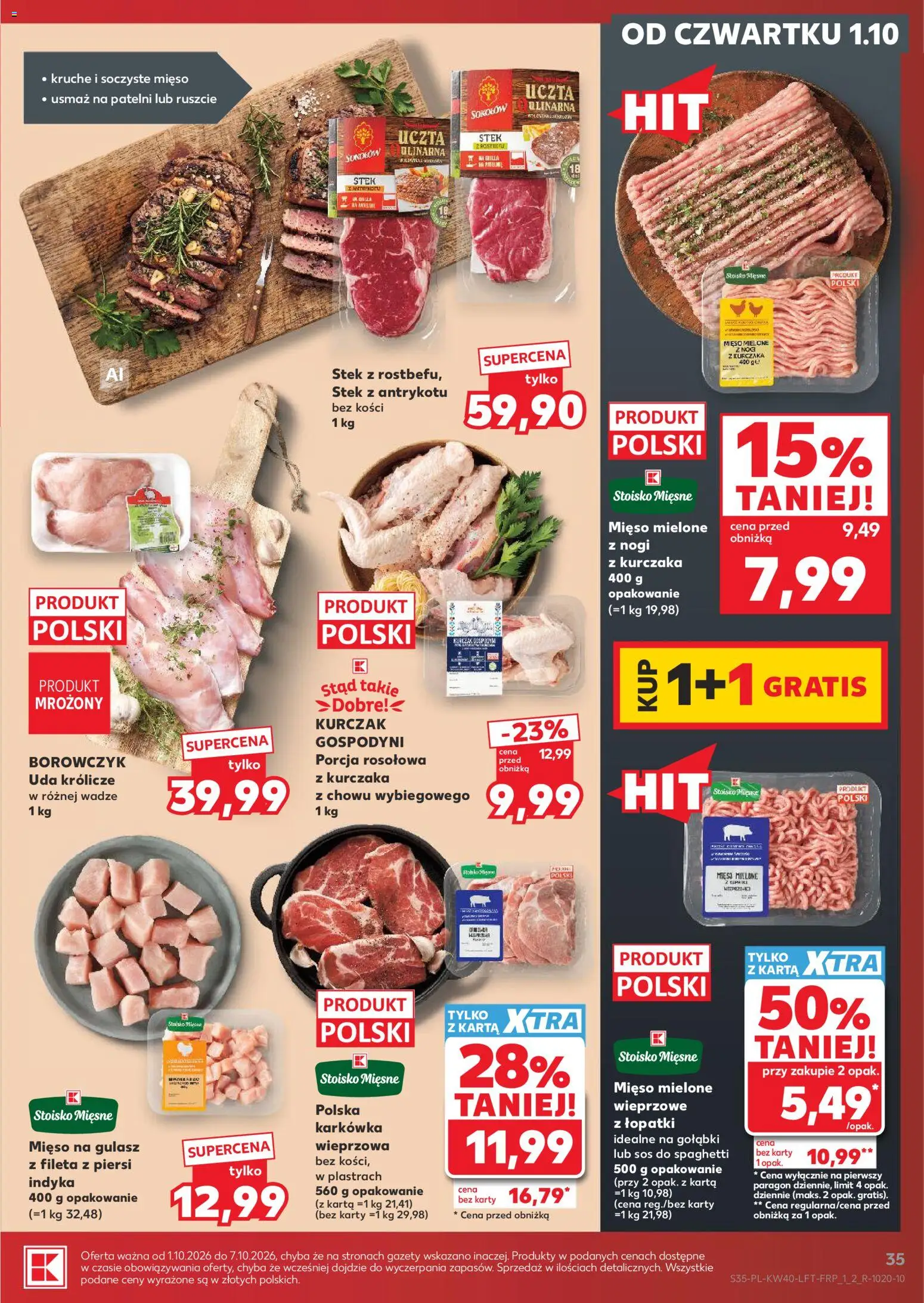 Kaufland gazetka od 01.10.2026 | Strona: 35