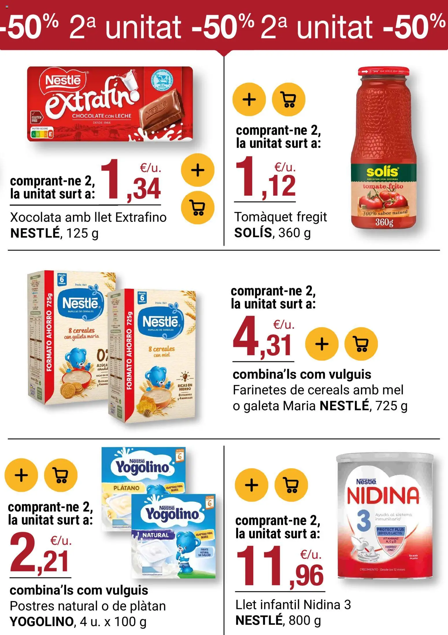 Bonpreu folleto │ válido desde el 05.05.2026 | Página: 19 | Productos: Ψηφιακή κάμερα, Leche, Chocolate, Cereales