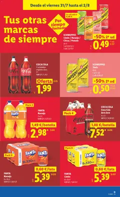 Vista previa COCA COLA Coca Cola Zero Zero, 4 x 2 l válido desde el 27/07/2026 | Página: 31