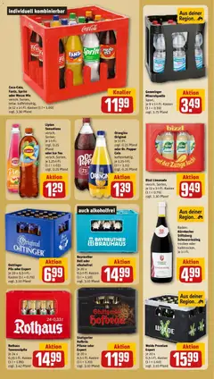 Rewe Prospekt Wiesloch ab 28.09.2026 gültig | Seite: 24 | Produkte: Fanta, Sprite, Grapefruit, Oder mezzo mix