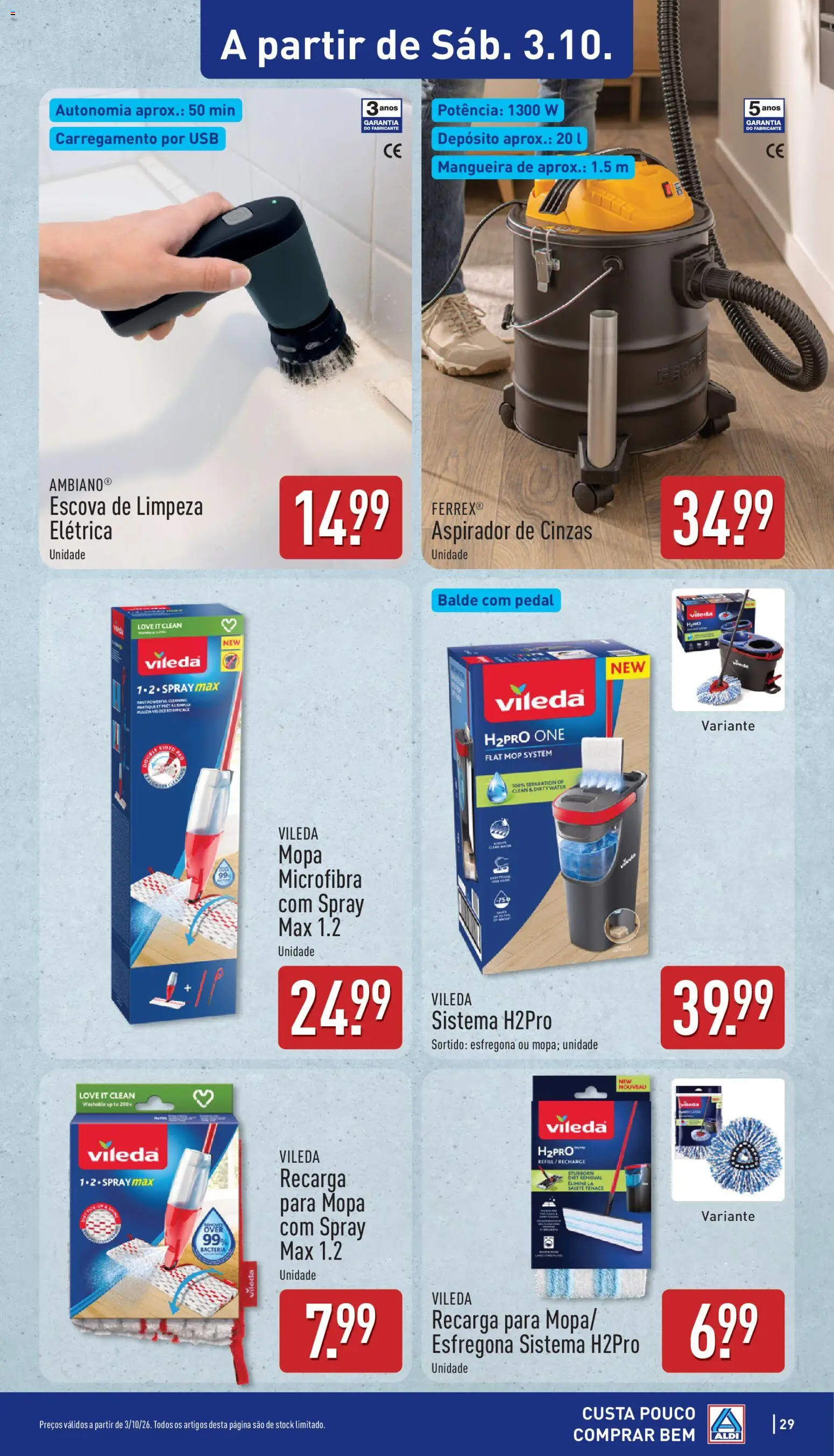 Aldi folheto │ válido de 28/09/2026 | Página: 29 | Produtos: USB, Aspirador, Aspirador de cinzas, Mangueira