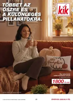 Kik akciós újság Hatvan - amely érvényes a következő dátumtól: 2026.08.28.