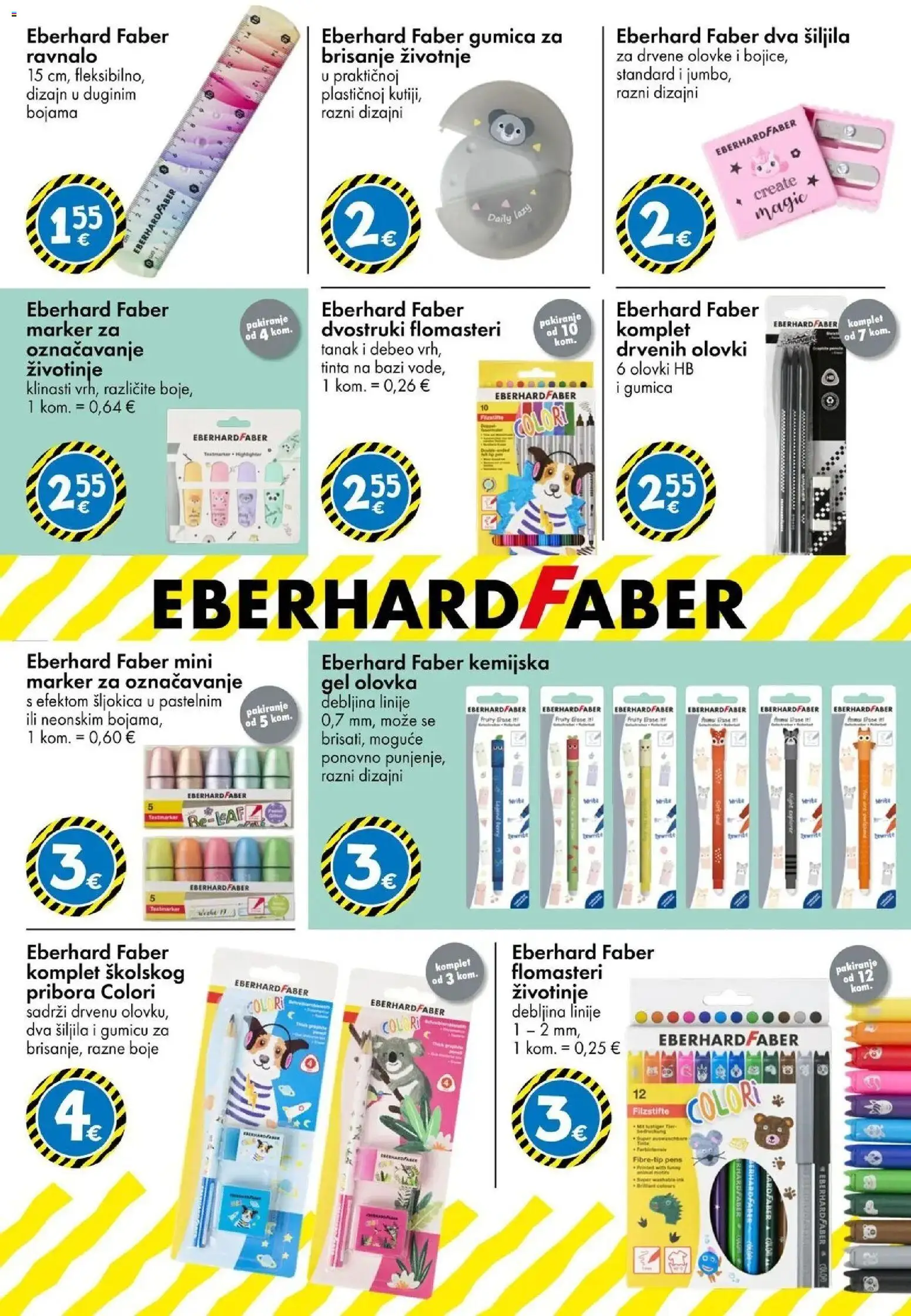 TEDi Katalog novi od 21.08.2026 na listanje > letak digitalni | Stranica: 8 | Proizvodi: Flomasteri