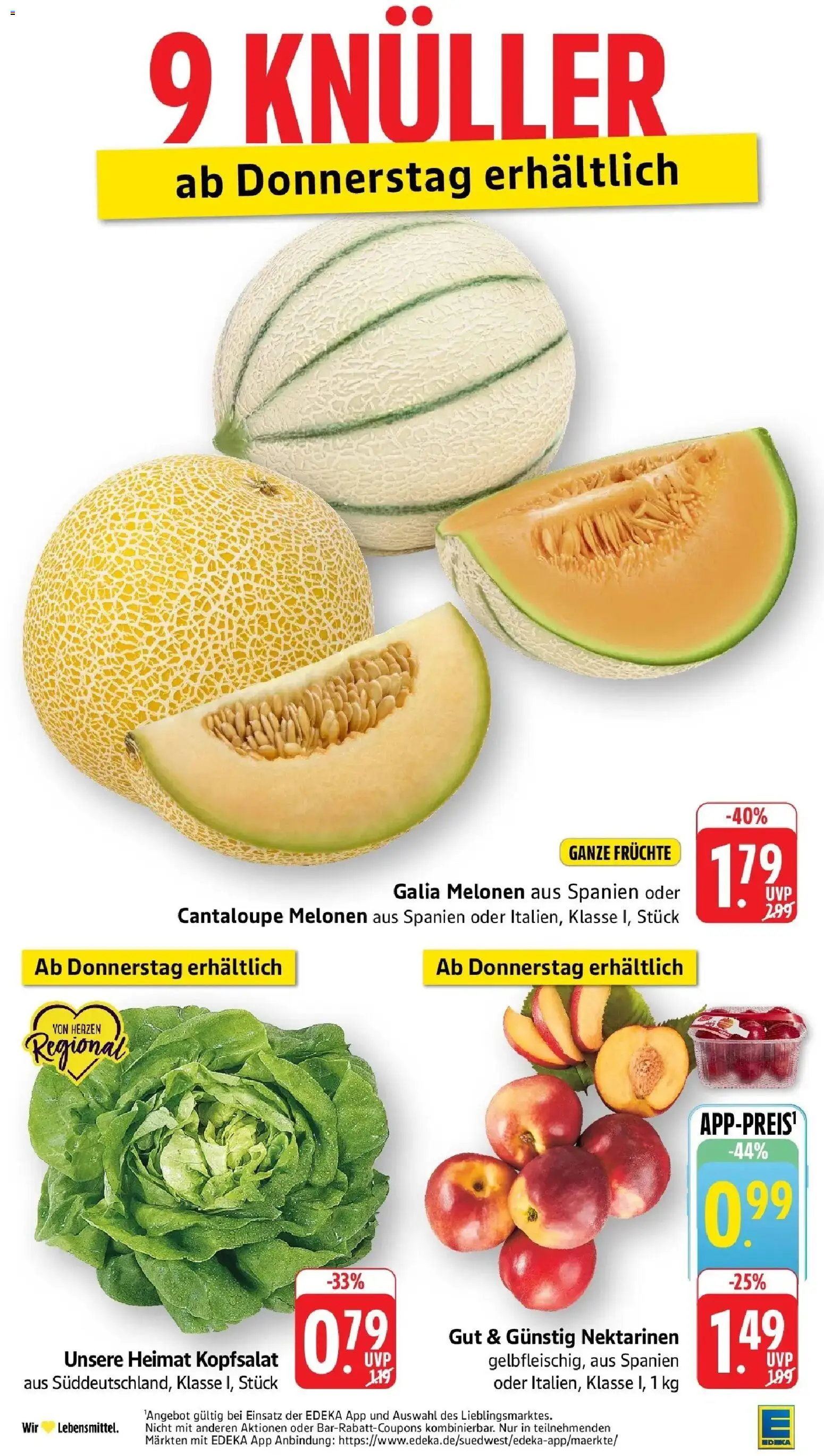 Edeka prospekt Heppenheim – gültig ab 13.07.2026 | Seite: 44 | Produkte: Nektarinen