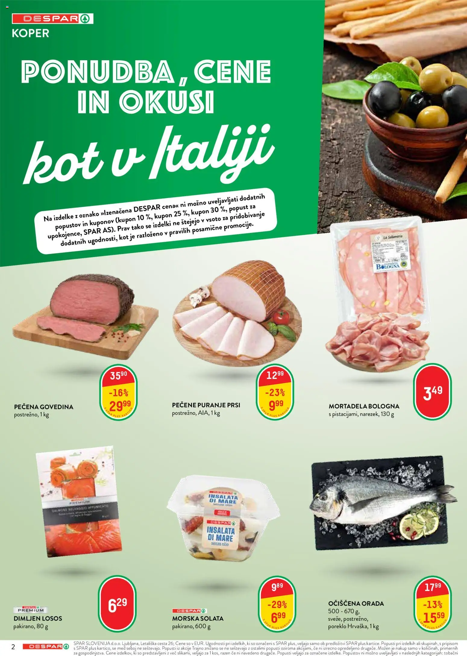 Novi Spar katalog ponudbe – veljaven od 26.08.2026 | Stran: 2