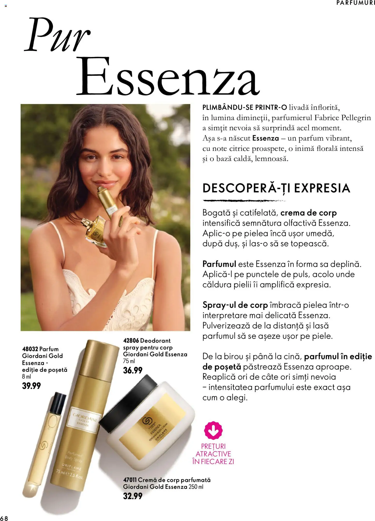 Noul catalog Oriflame – valabil de la 30.09.2026 | Pagină: 68 | Produse: Lumină, Birou, Cremă, Deodorant