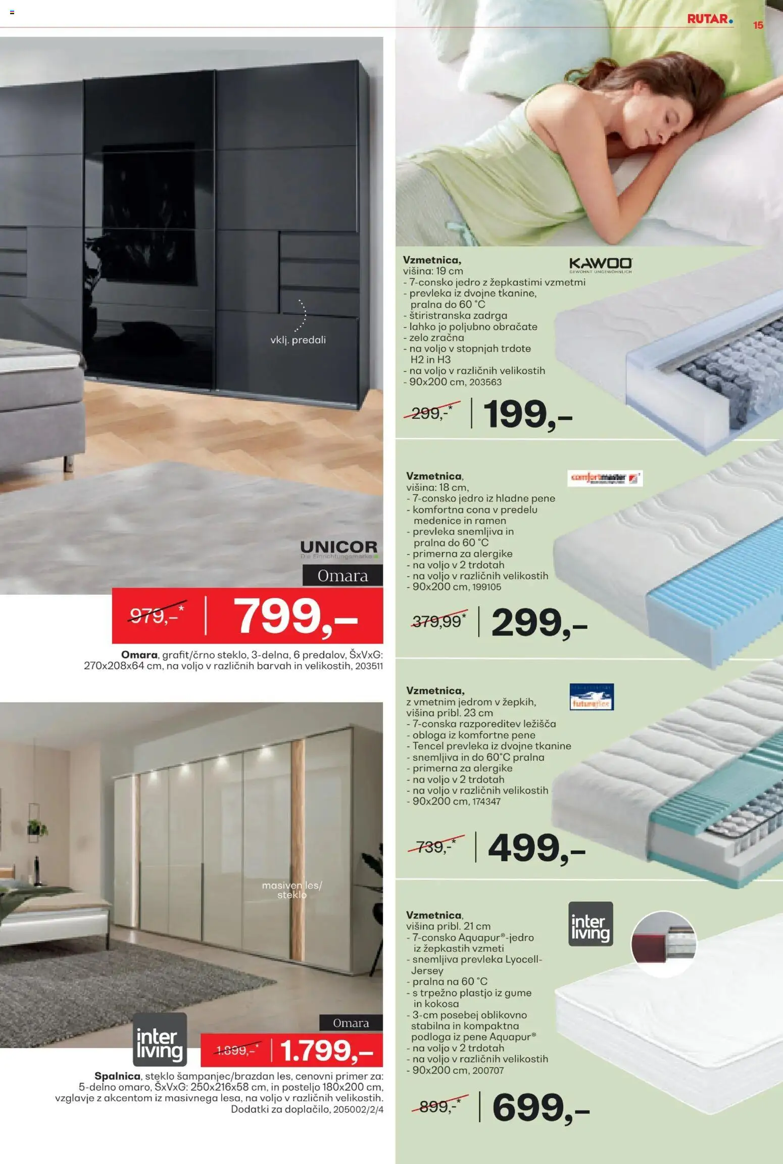 Novi Rutar katalog ponudbe – veljaven od 13.05.2026 | Stran: 15