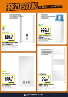 Anteprima del volantino Tecnomat catalogo valido a partire dal 23.04.2026 | Pagina: 8 | Prodotti: Scaldabagno, Caldaia, Acqua, Sale