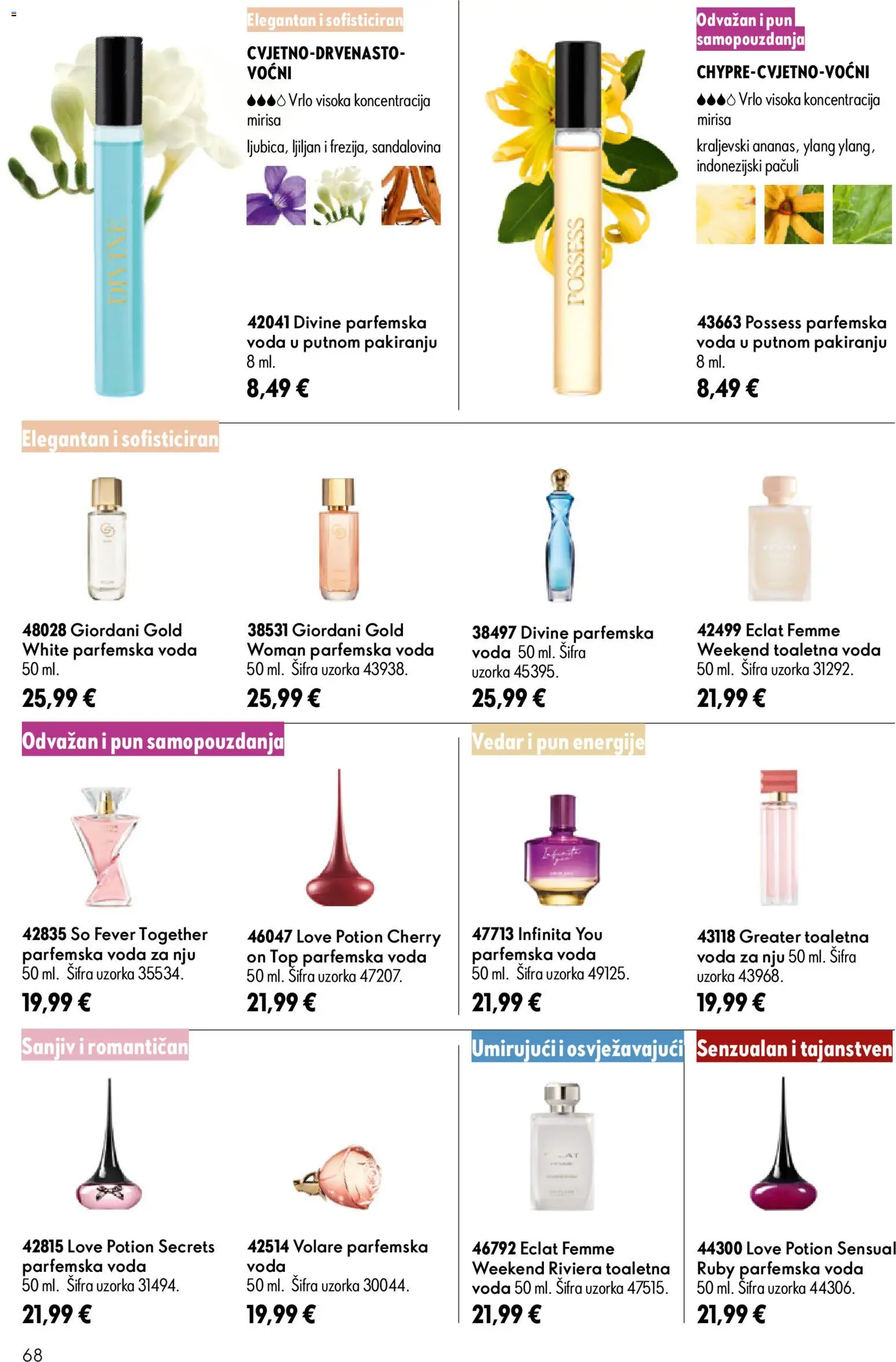 Oriflame katalog | vrijedi od 05.08.2026 | Stranica: 68 | Proizvodi: Voda