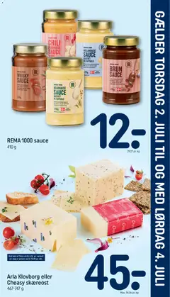Rema 1000 - Tilbudsavis uge 27 gyldig fra 28/06/2026 | Side: 28 | Produkter: Rapsolie, Fisk, Fløde, Whisky