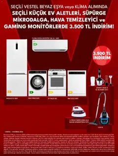 01.05.2026 tarihinden itibaren geçerli olan Vestel kataloğu önizlemesi | Sayfa: 8 | Ürünler: Blender, Monitör, Ütü, Hava temizleyici