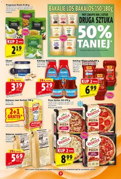 Pogląd oferty "Prim Market gazetka" - ważna od 09.07.2026 | Strona: 9 | Produkty: Ketchup, Morele, Śliwki, Pizza