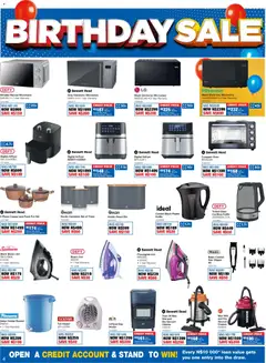 OK Furniture specials catalogue – valid from 15/06/2026 | Page: 4 | Products: Iron, Fan, Hair clipper, Heater