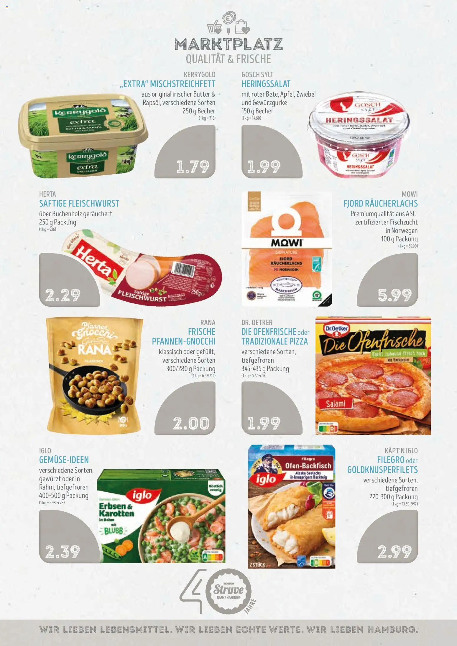 Edeka Struve Prospekt – gültig ab 27.07.2026 | Seite: 7 | Produkte: Butter, Iglo, Räucherlachs, Erbsen