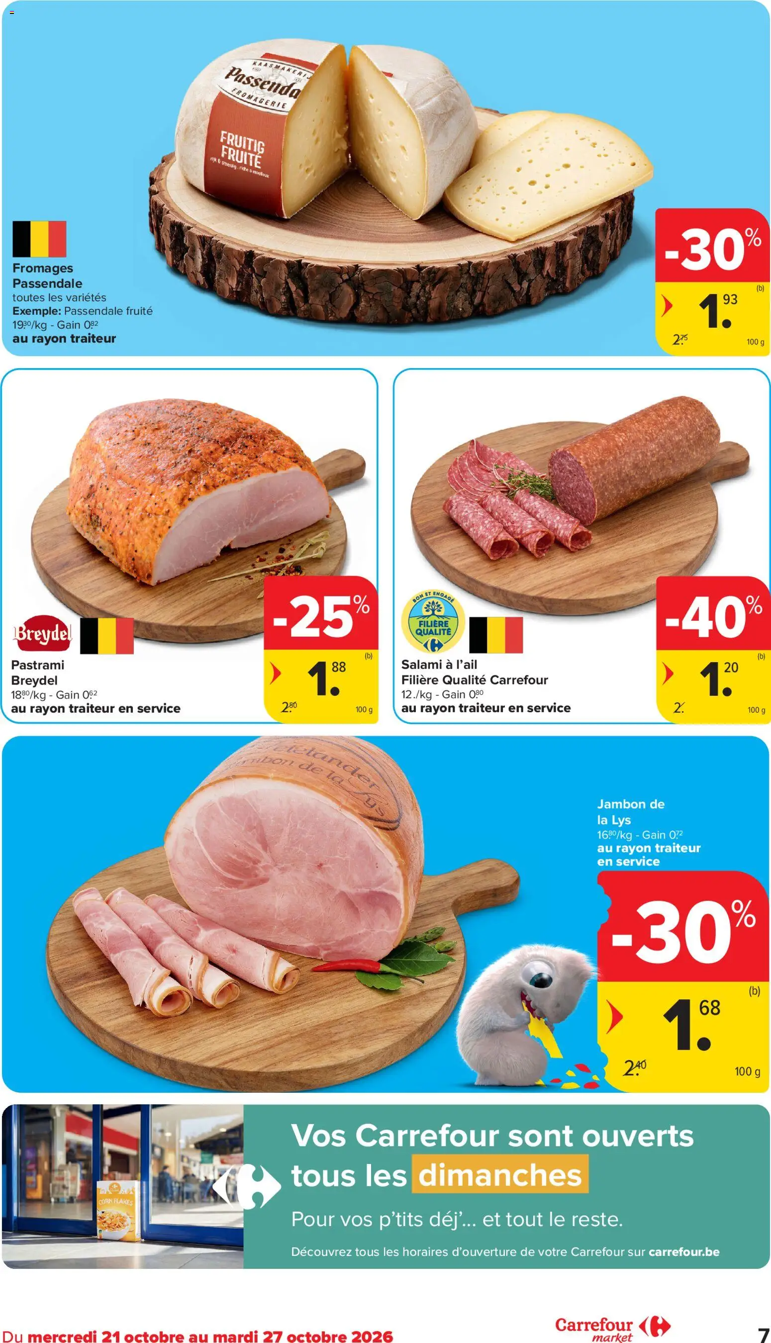 {H1} | Pagina: 7 | Producten: Ham, La, Salami