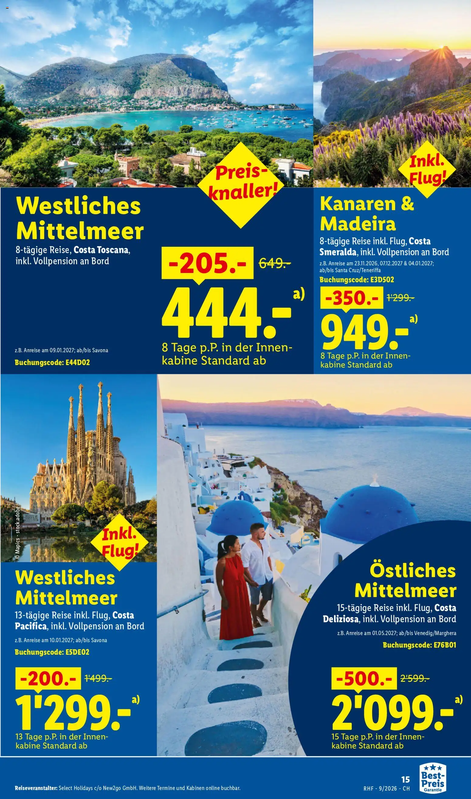 Lidl aktionen Reise-Highlights – gültig ab 29.08.2026 | Seite: 15