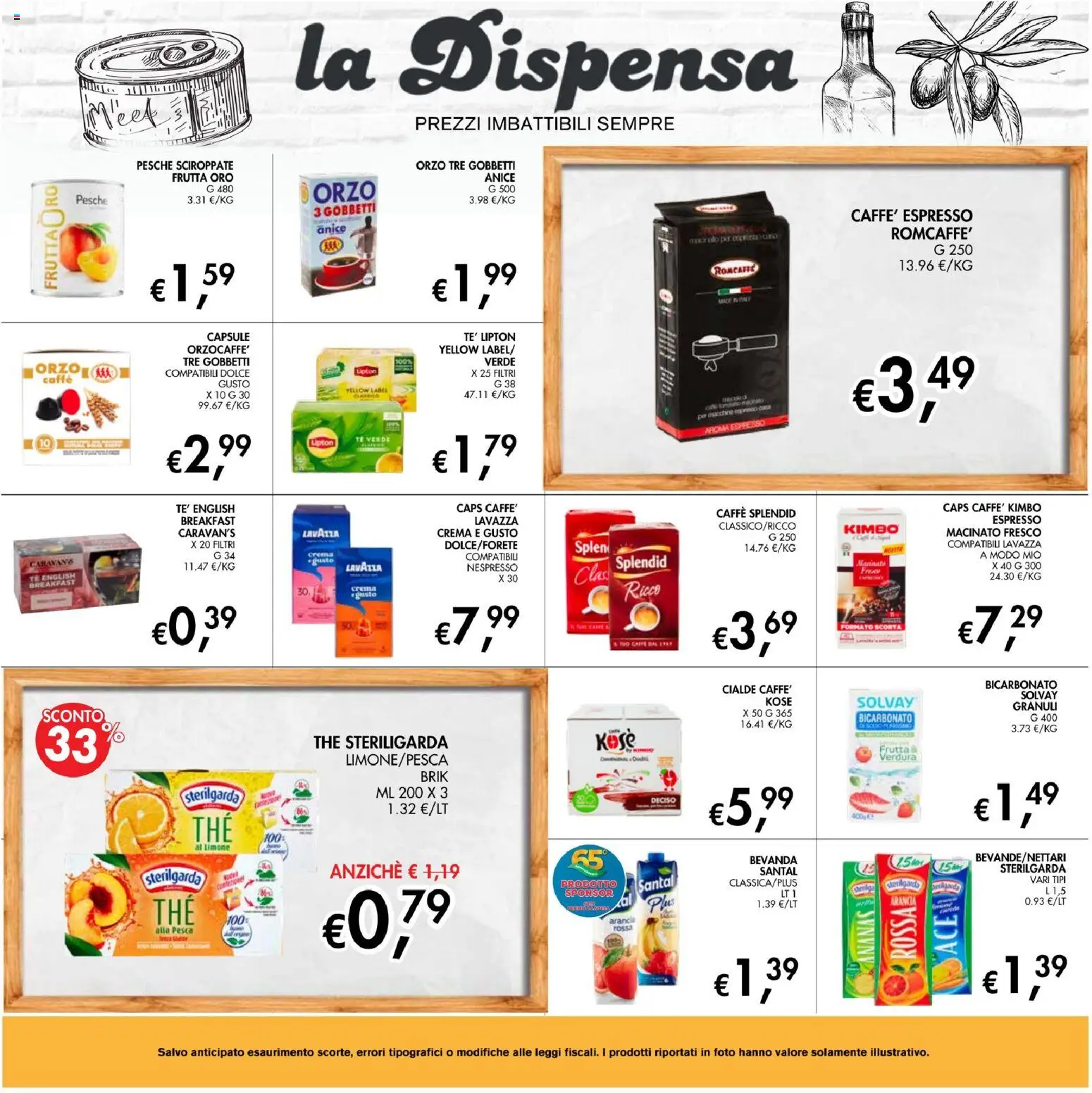Volantino Coal del 21.05.2026 | Pagina: 19 | Prodotti: Bicarbonato, Arancia, Lavazza, Macinato