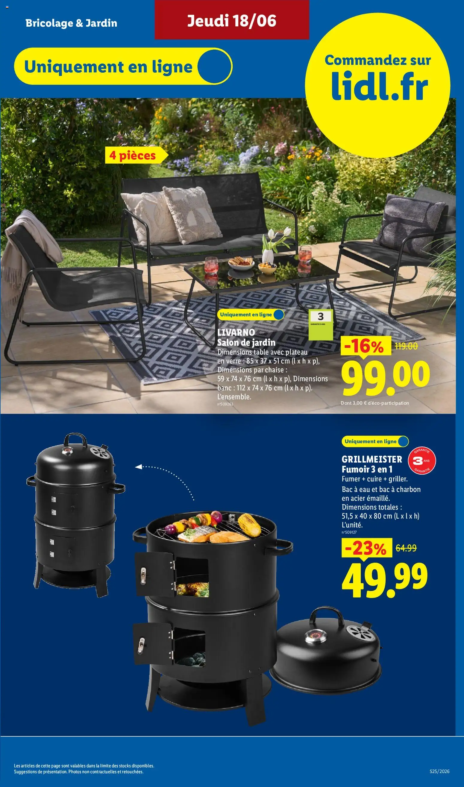 {H1} | Page: 39 | Produits: Plateau, Grill, Table, Chaise