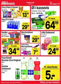 Abc Lavpris - Tilbudsavis gyldig fra 15/07/2026 | Side: 7 | Produkter: Amendoins, Sodavand, Faxe Kondi, Marcipanbrød
