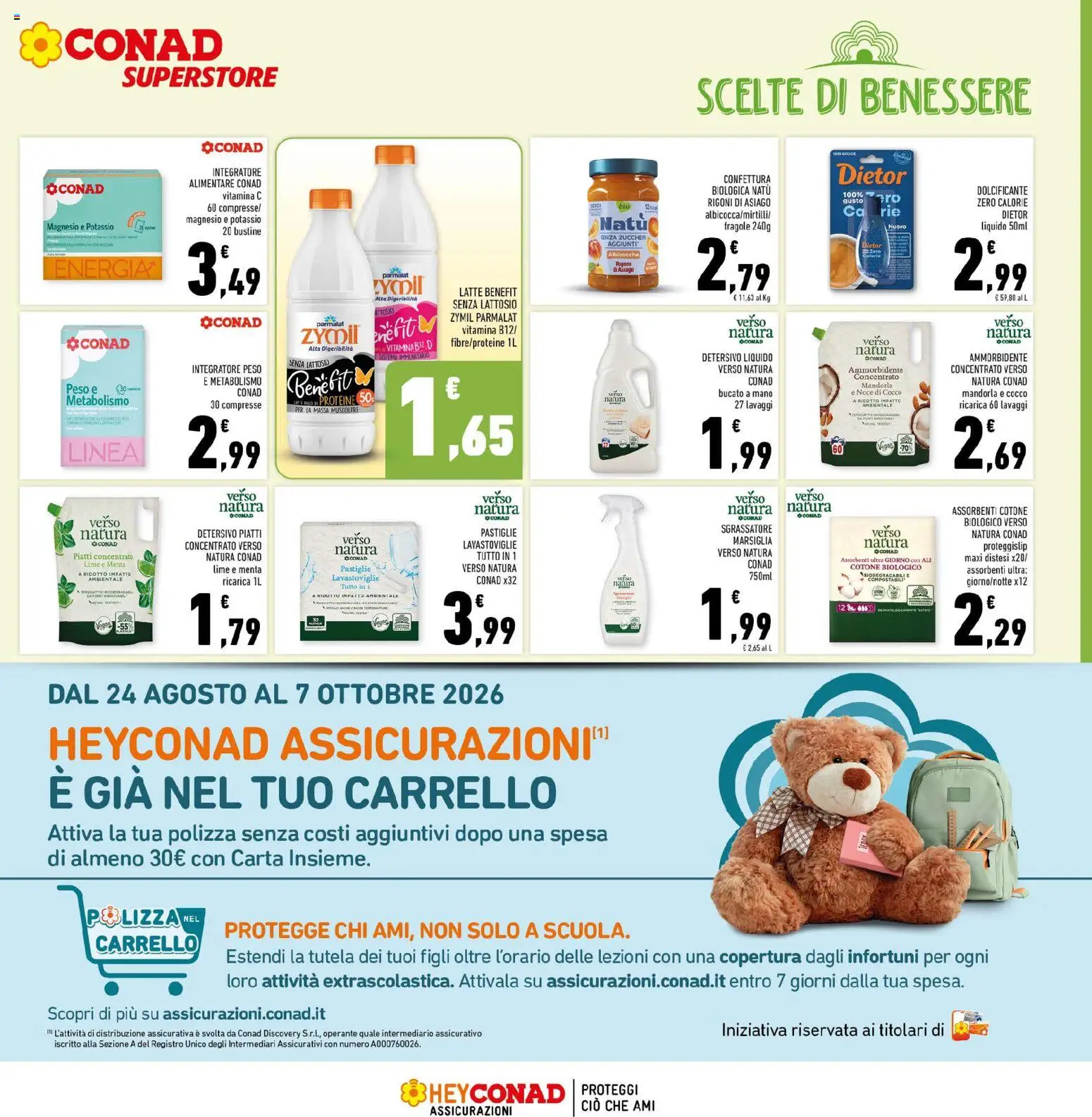 Volantino Conad del 26/08/2026 | Pagina: 13