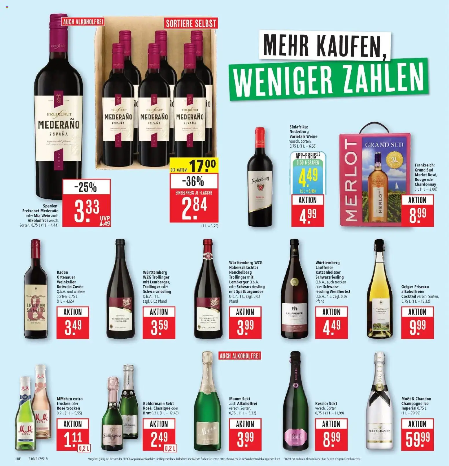 Marktkauf Prospekt Schorndorf (ab 26.10.2026) » Angebote online | Seite: 24 | Produkte: Mumm sekt, Freixenet, Freixenet mederano, Rouge