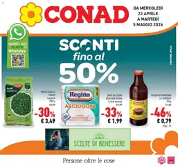 Anteprima del volantino Conad volantino Parma valido a partire dal 22.04.2026