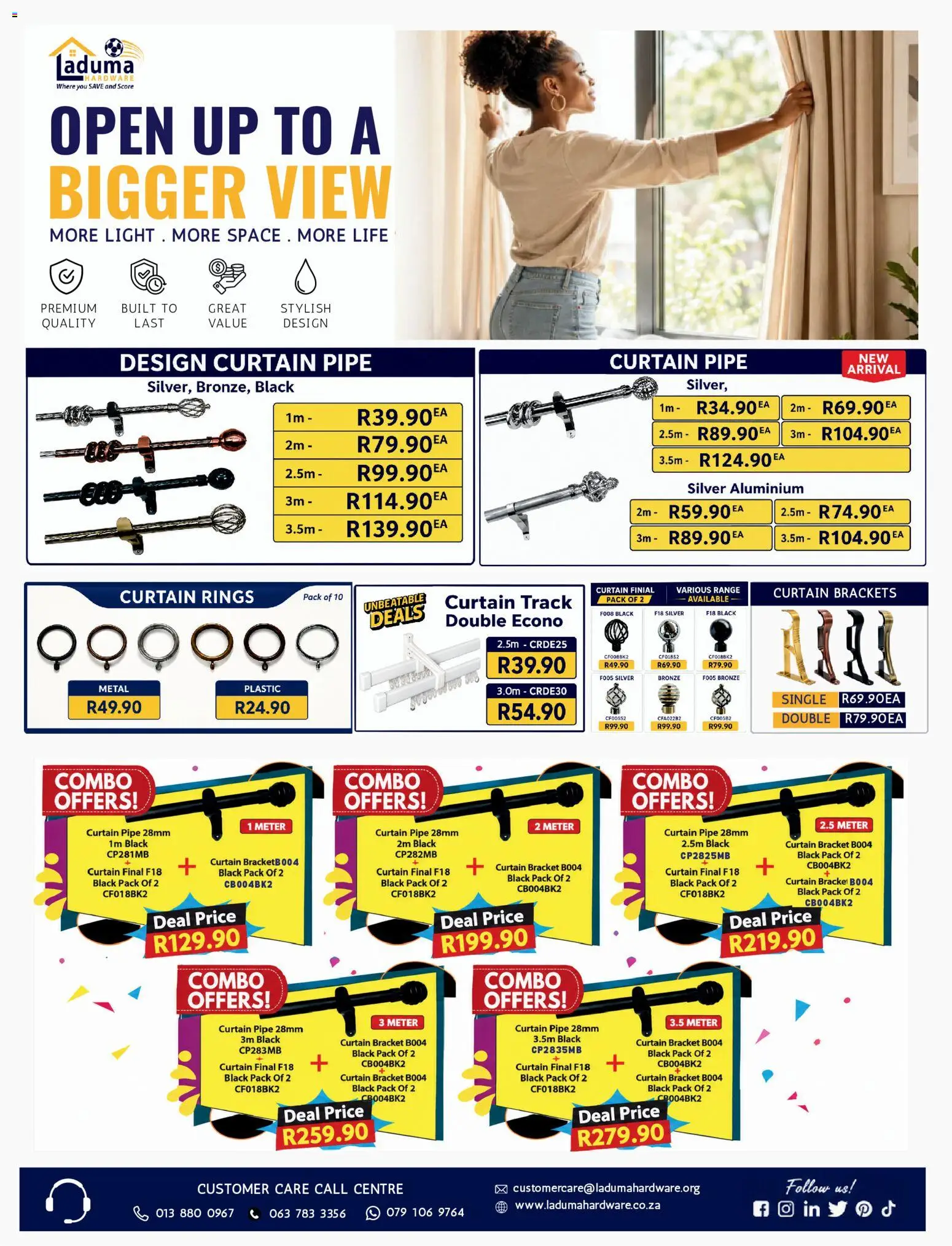 New Laduma Hardware catalogue – valid from 01/08/2026 | Page: 15 | Products: Pipe